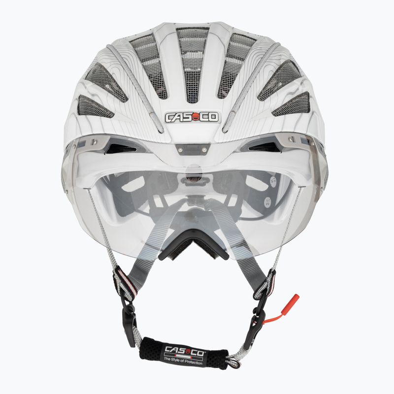 CASCO Speedairo 2 RS pure motion weißer Fahrradhelm 2