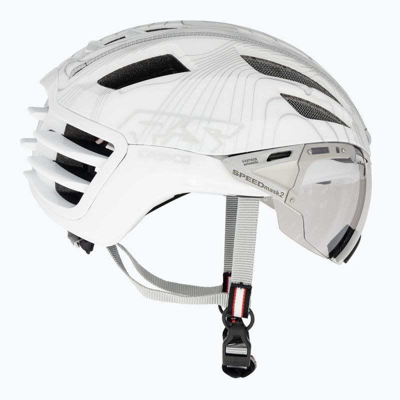 CASCO Speedairo 2 RS pure motion weißer Fahrradhelm 4
