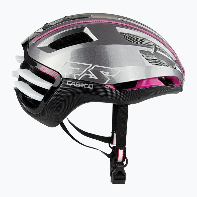 CASCO Speedairo 2 Fahrradhelm anthrazit fuchsia 6