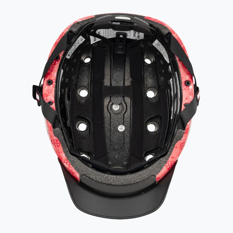CASCO Mini 2 strawberry blush Kinderfahrradhelm 5