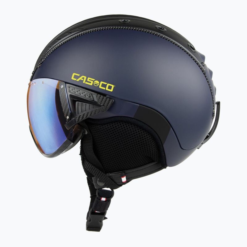 CASCO Skihelm SP-2 Photomatic Visor mitternachtsblau 7