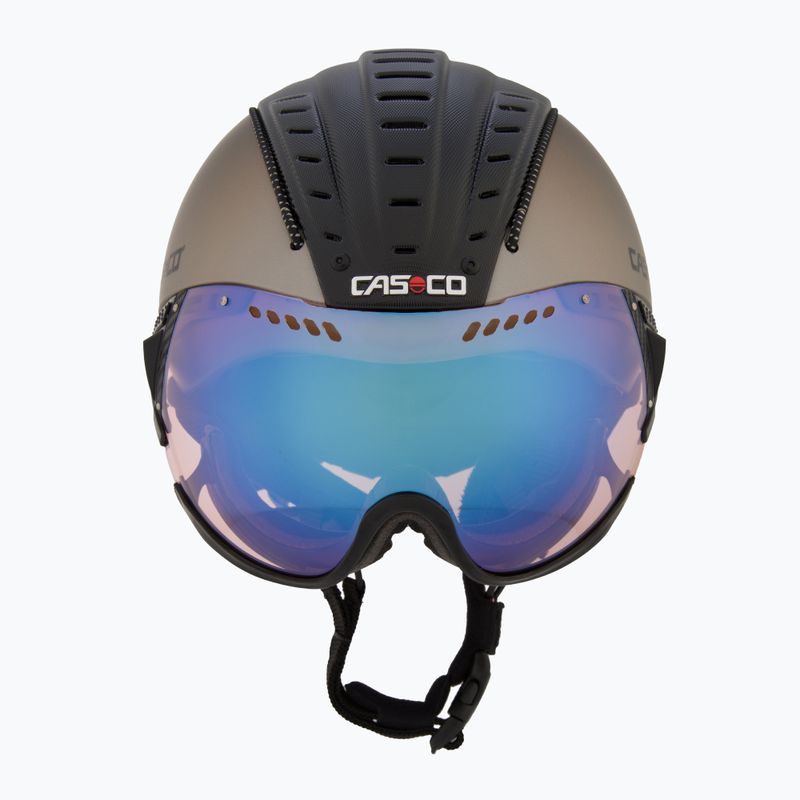 CASCO SP-2 Photomatic Visor Skihelm brauner Farbverlauf 2