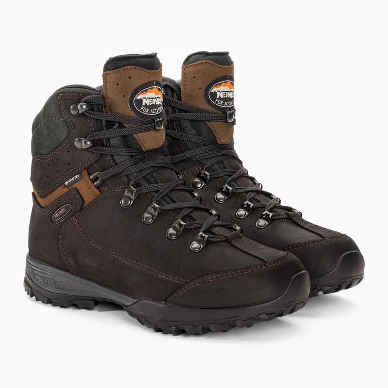 Damen-Trekkingstiefel Meindl Gastein Lady GTX schwarz/braun 4