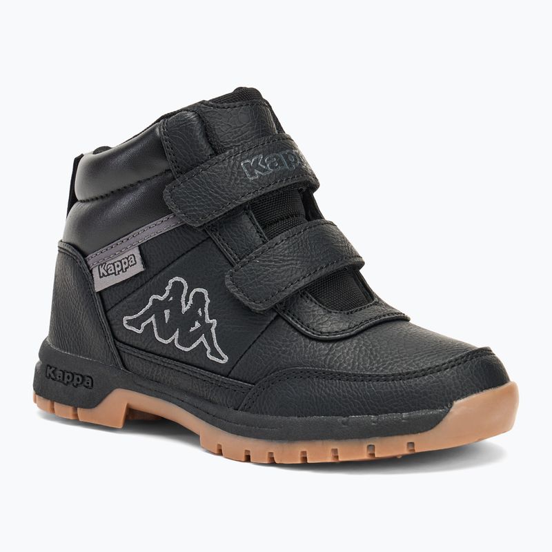 Kappa Bright Mid Kinderschuhe schwarz