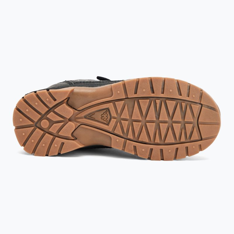 Kappa Bright Mid Kinderschuhe schwarz