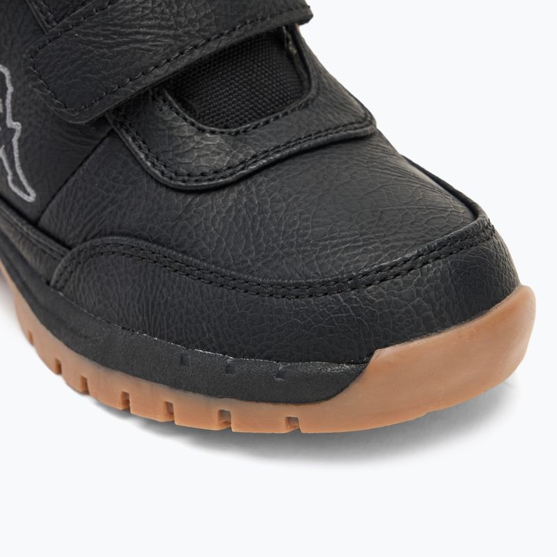 Kappa Bright Mid Kinderschuhe schwarz