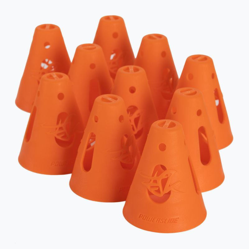 Powerslide CONES 10er-Pack Slalomkegel orange 908009 2