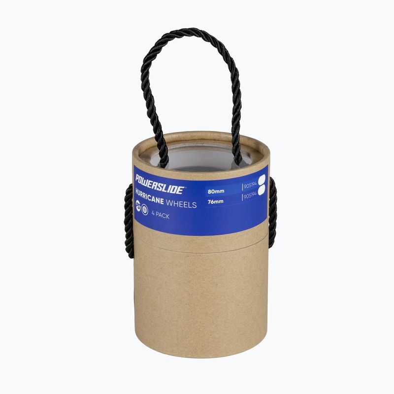 Rollen für Inlineskates Powerslide Hurricane 76 mm/85A 4 pcs. red 2