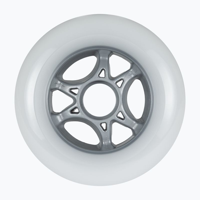 Powerslide Infinity II Rollerblade Rollen 100mm/85A 4 Stück weiß 905224 3