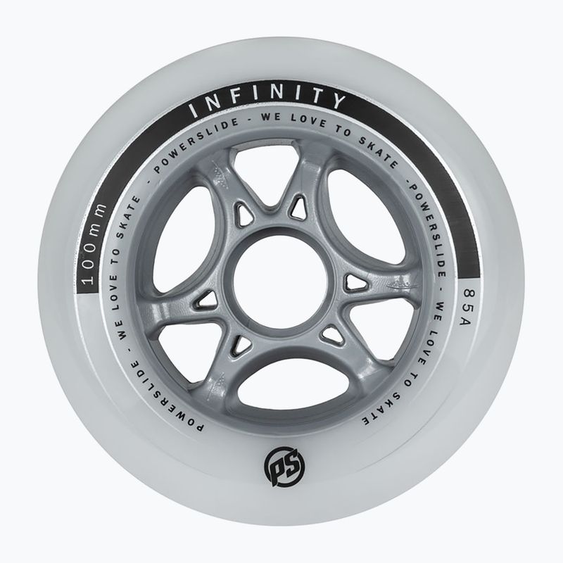 Powerslide Infinity weiße Rollerblade-Räder 905225