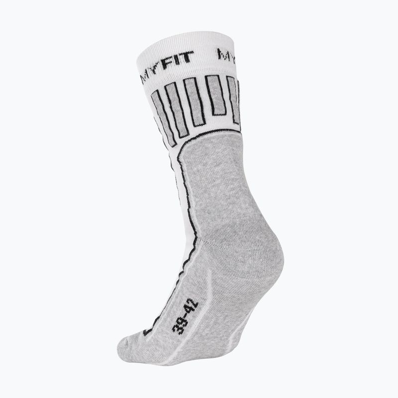 Powerslide MyFit Skatesocken weiß und grau 900988 5