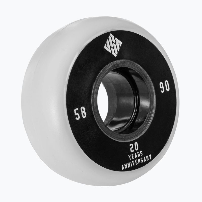 USD TEAM 58mm/90A Rollerblade Räder 4 Stück weiß 700481 2