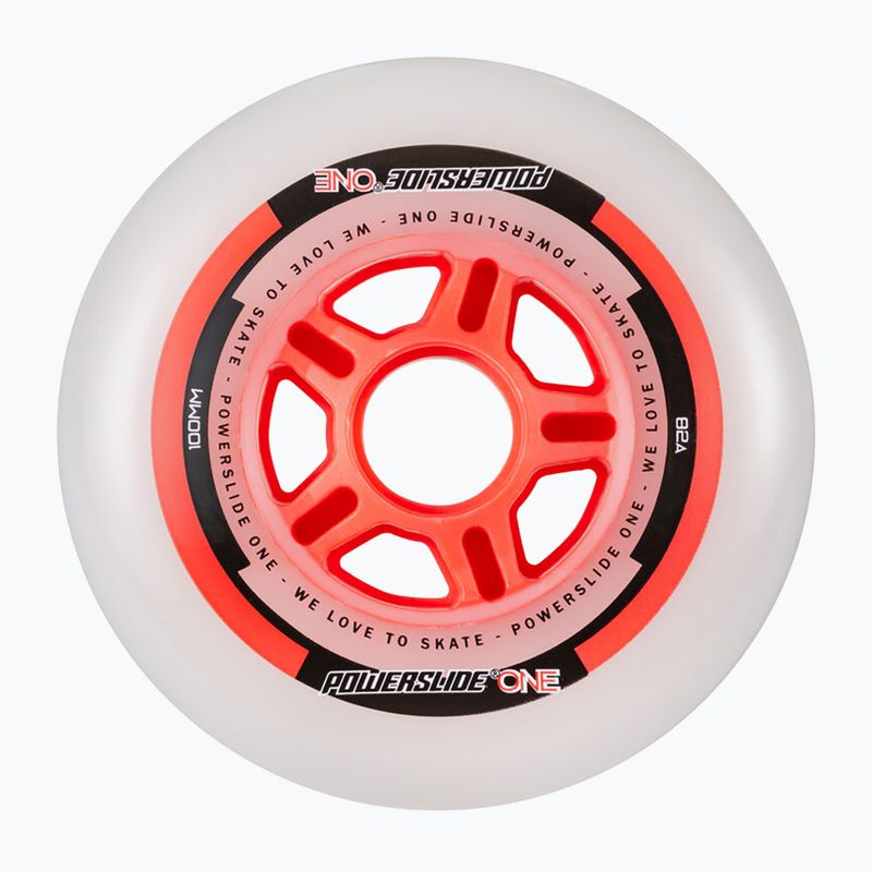 Inliner Räder Powerslide One 100/82A 4 Stk. red