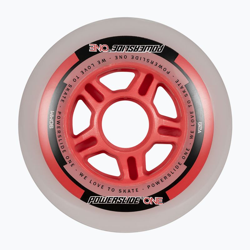 Inliner Räder Powerslide One 90/82A 4 Stk. red