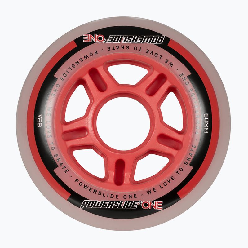 Inliner Räder Powerslide One 80/82A 4 Stk. red
