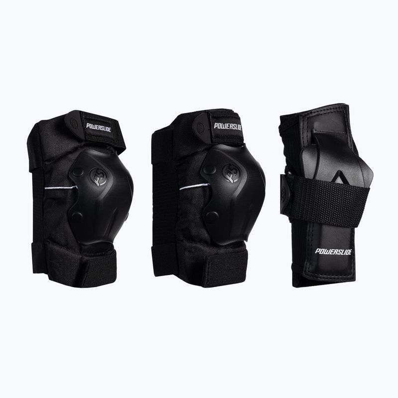Powerslide Standard Tri-Pack Herren Pad Set schwarz 903239