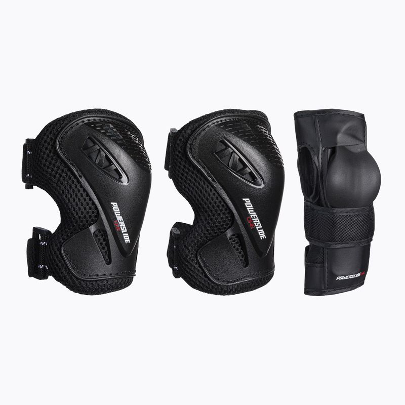 Powerslide One Basic Adult Tri-Pack schwarz 903258 Protektorenset