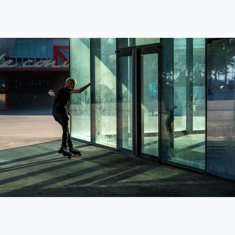 Inline-Skates Powerslide Tau 90 black/white 10