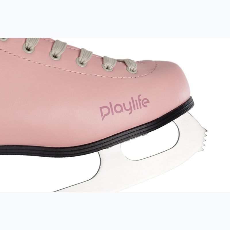 Damen Eiskunstlaufschuhe Playlife Classic charmant rosa 6