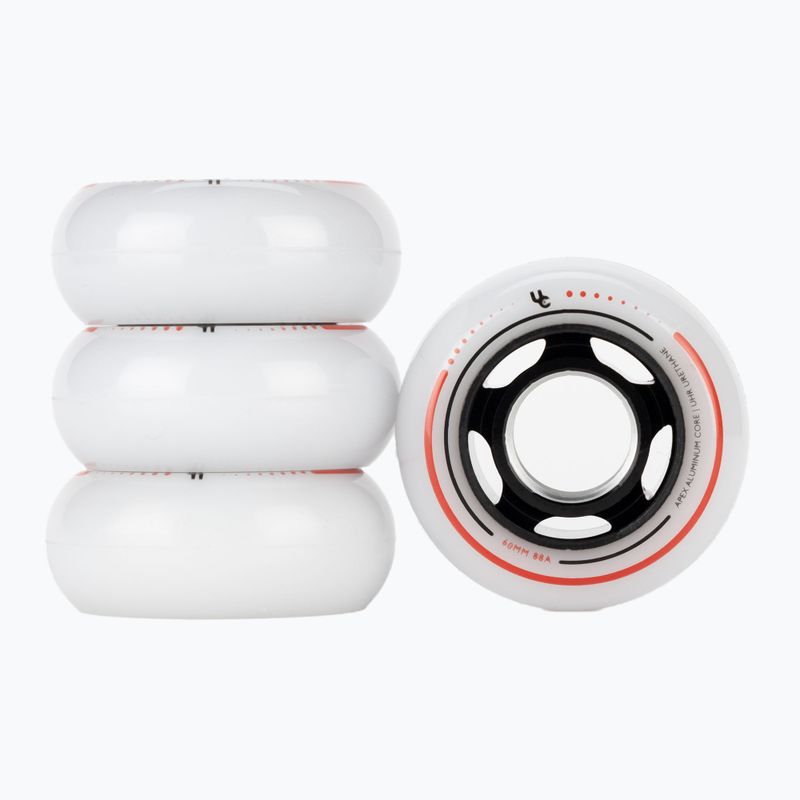 UNDERCOVER WHEELS Apex 60 4er-Pack weiß/schwarze Rollerblade-Räder 406192