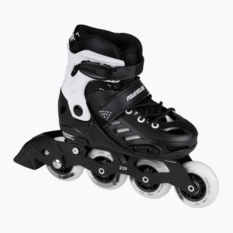 Powerslide Khaan SQD Jr Kinder Rollschuhe schwarz