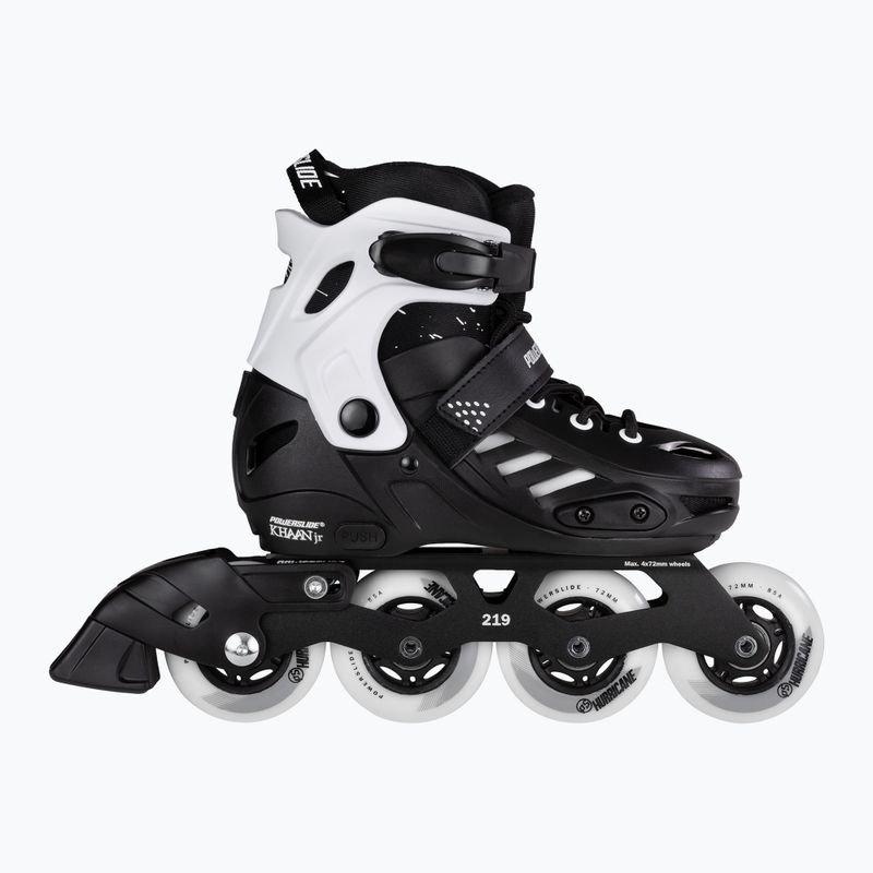 Powerslide Khaan SQD Jr Kinder Rollschuhe schwarz 2