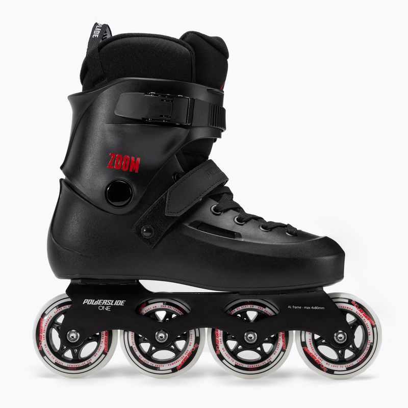 Powerslide Zoom 80 Rollschuhe schwarz 880256 2