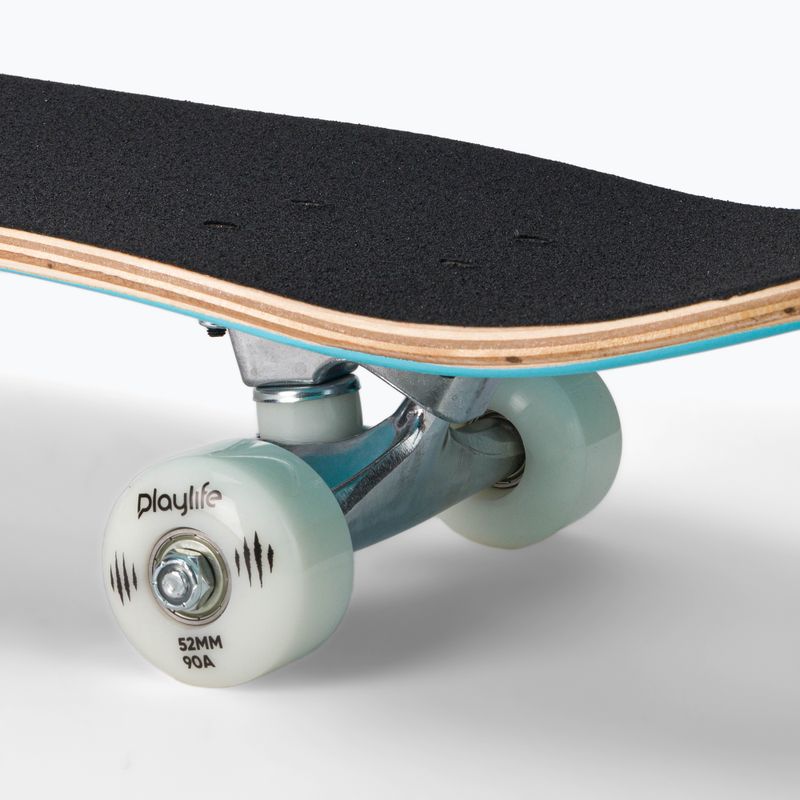 Playlife klassische Skateboard Löwe blau 880312