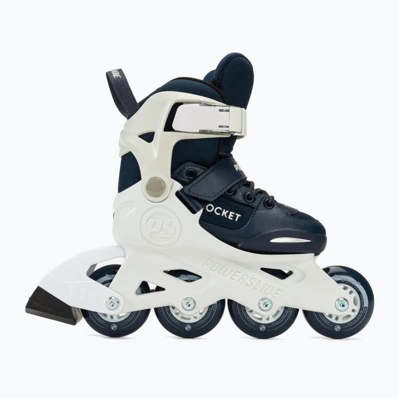 Inliner Kinder Powerslide Rocket white/navy blue 2