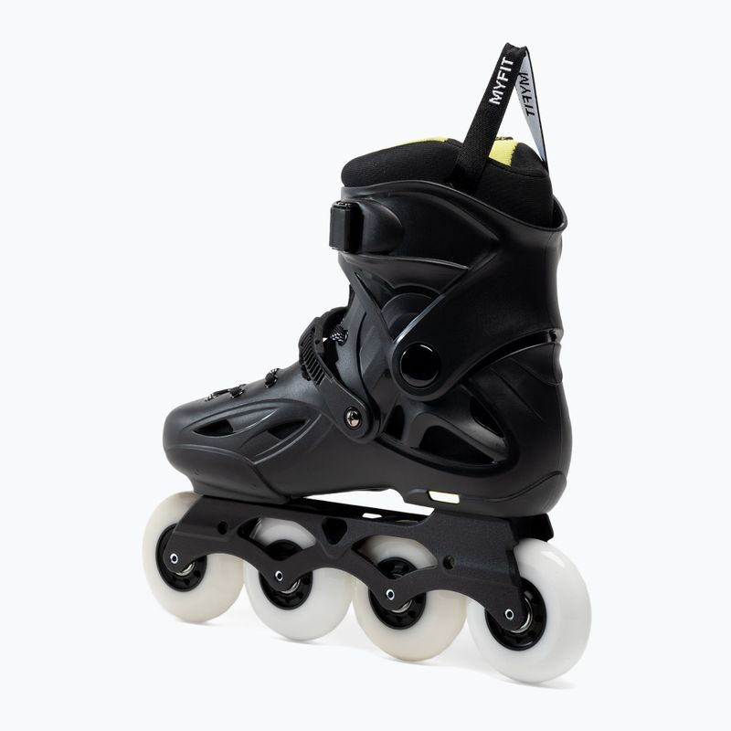 Powerslide Herren Rollschuhe Imperial One 80 schwarz/gelb 908376 3