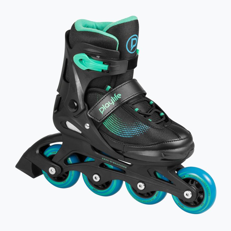 Kinder-Inlineskates mit Schützern Playlife Joker Combo Jr blue sky 2