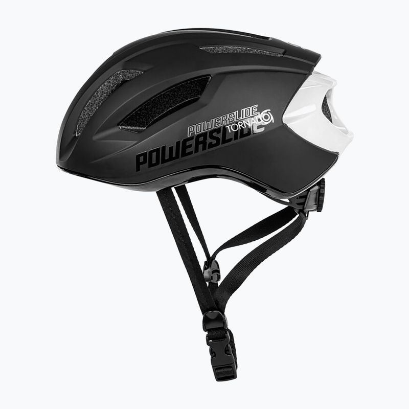 Powerslide Tornado Helm schwarz/weiss 4