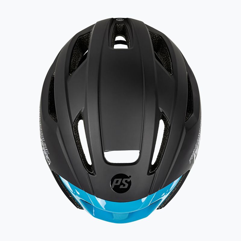 Powerslide Tornado Helm schwarz/teal 5