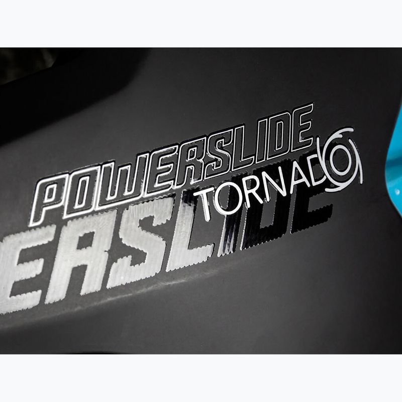 Powerslide Tornado Helm schwarz/teal 9