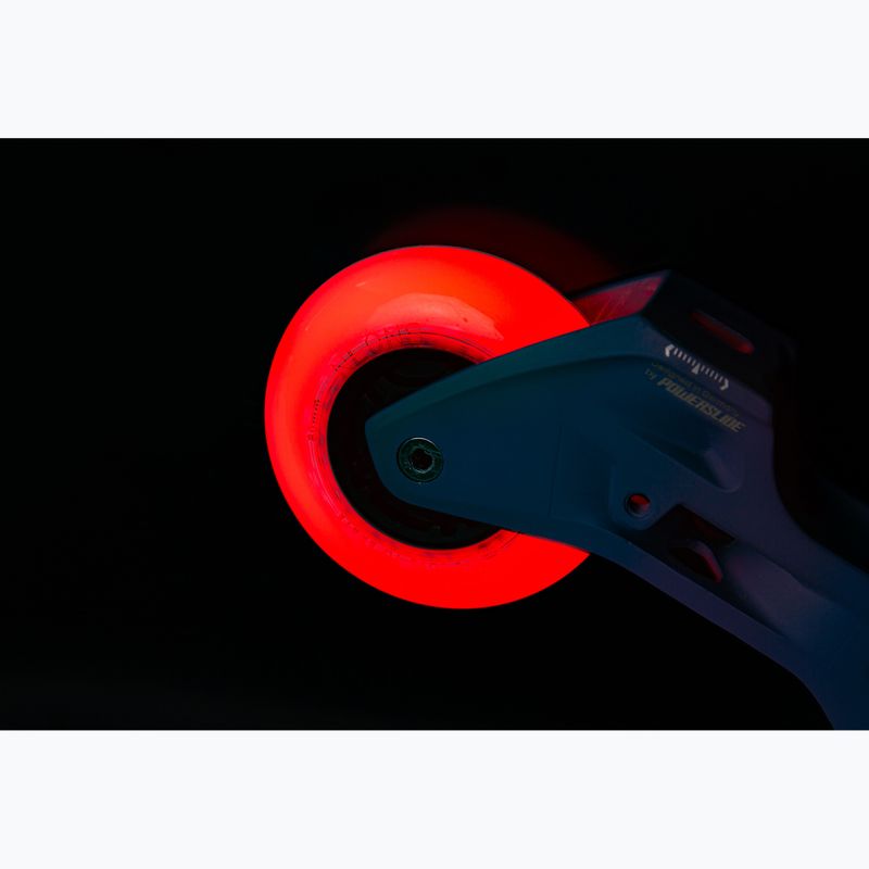 Powerslide Neons 80 mm/85A Rollerblade Rollen 4 Stück rot. 3