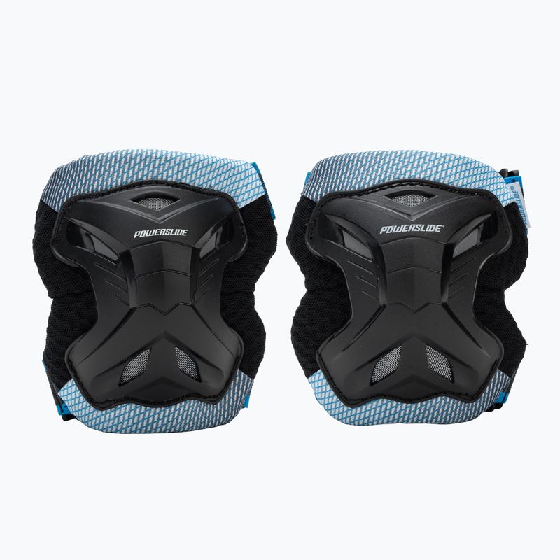 Powerslide Kids Pro Set schwarz/blaue Kinderschützer 2