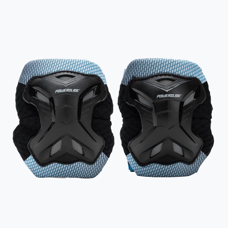 Powerslide Kids Pro Set schwarz/blaue Kinderschützer 4