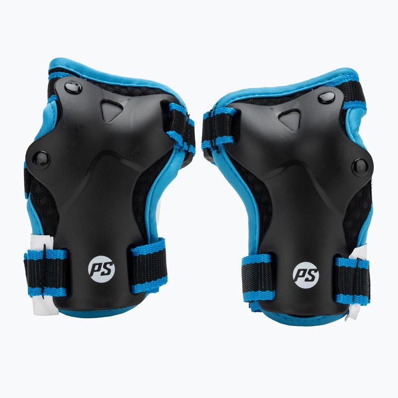 Powerslide Kids Pro Set schwarz/blaue Kinderschützer 6