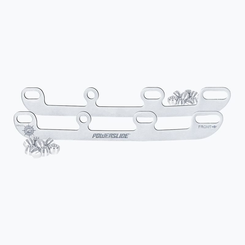 Schlittschuhkufen Powerslide Sabres 4 Ice Blades metallic