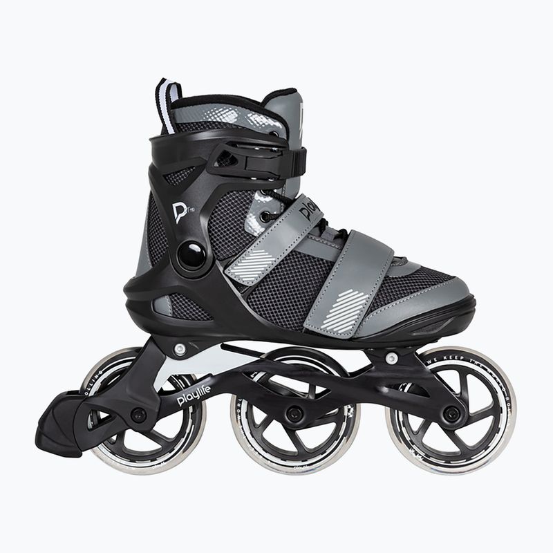 Herren Playlife GT 110 schwarz/grau Rollschuhe 2