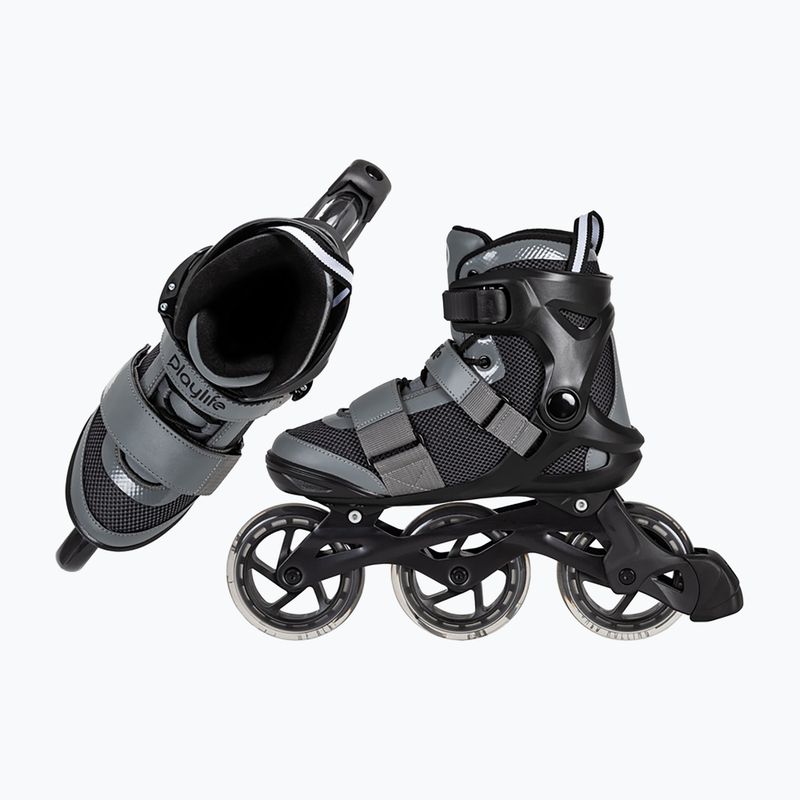 Herren Playlife GT 110 schwarz/grau Rollschuhe 6