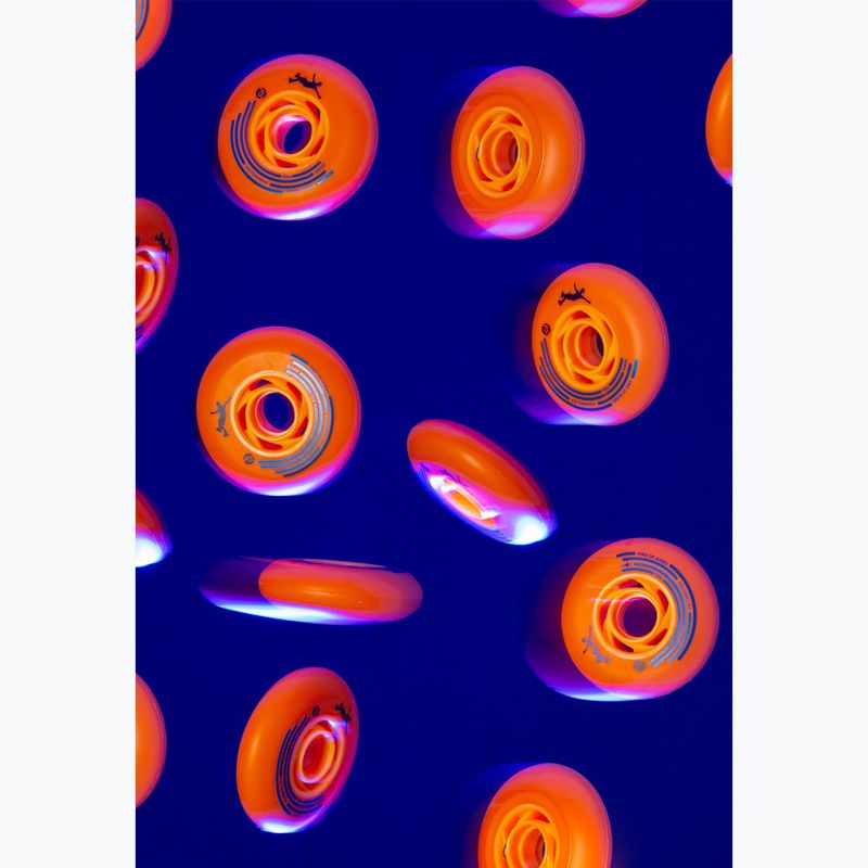 Inlinerrollen Powerslide King of Slides 4 pcs. 80 mm/90A orange/orange 4