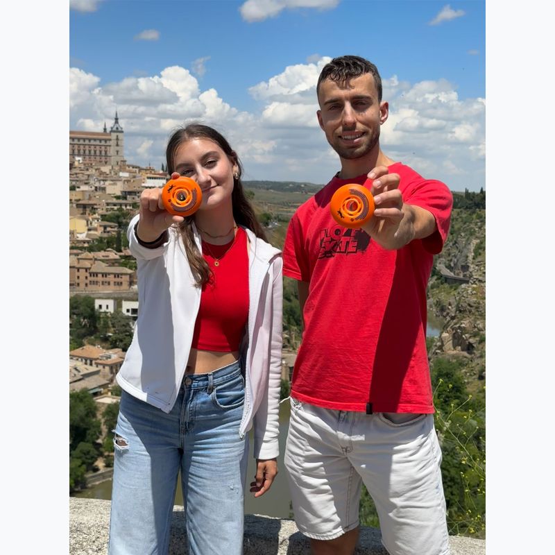 Inlinerrollen Powerslide King of Slides 4 pcs. 80 mm/90A orange/orange 5