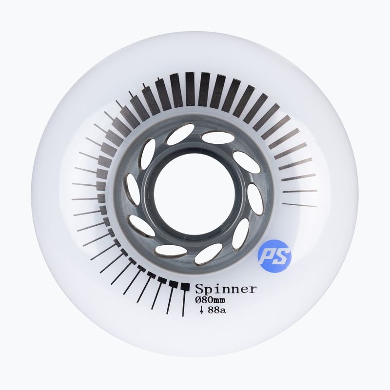 Inlinerrollen Powerslide Spinner 80 mm/88A 4 pcs. white