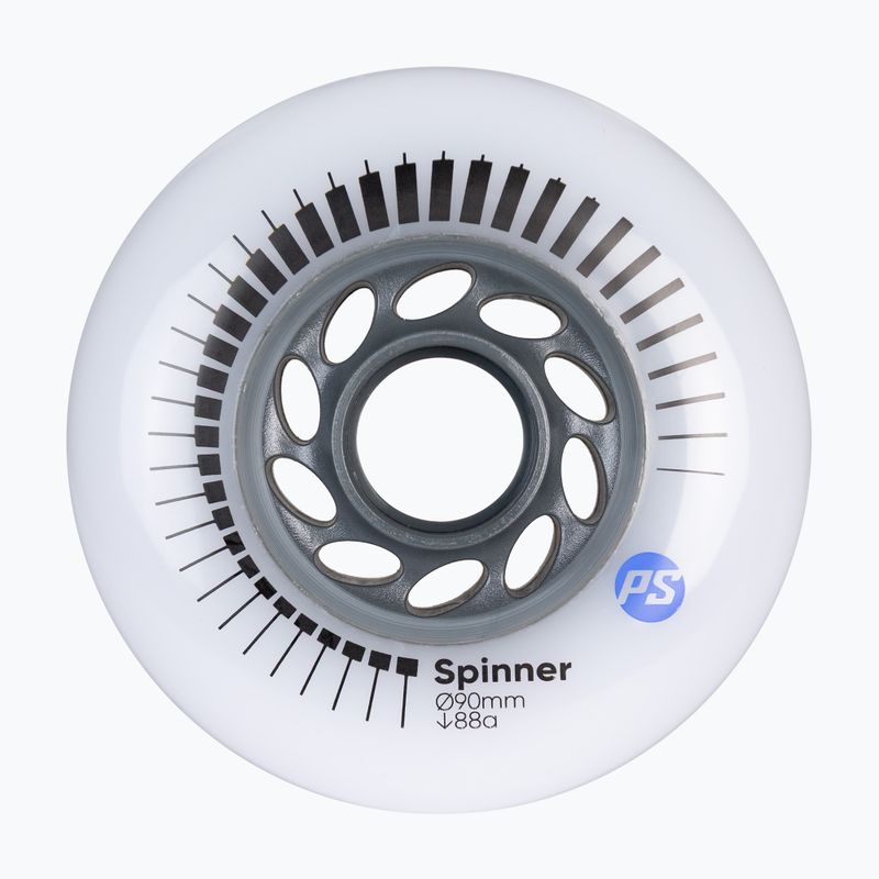Inlinerrollen Powerslide Spinner 90 mm/88A 4 pcs. white