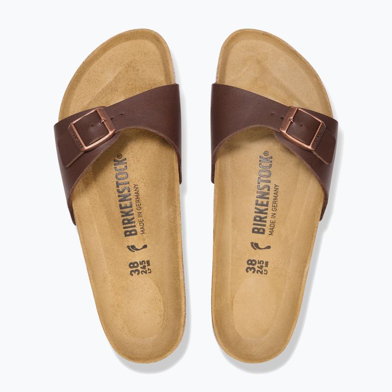 Badelatschen BIRKENSTOCK Madrid BF dark brown 3