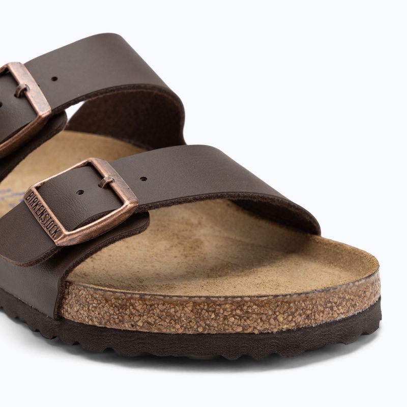 BIRKENSTOCK Arizona BF Regular dunkelbraune Flip-Flops 7