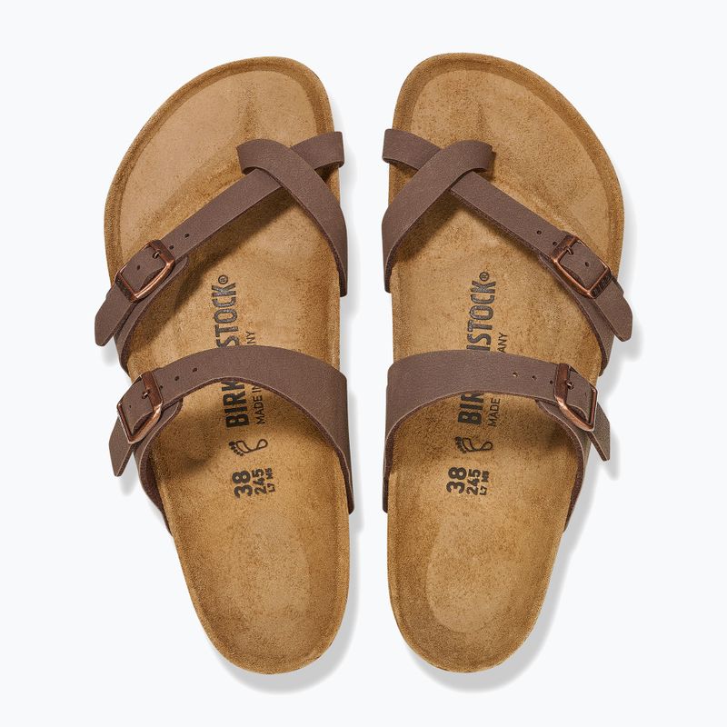Badelatschen BIRKENSTOCK Mayari Birkibuc mocca 3