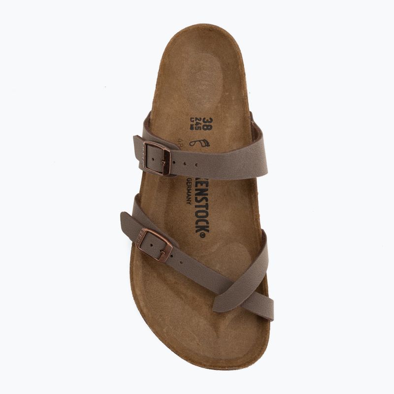 Badelatschen BIRKENSTOCK Mayari Birkibuc mocca 5
