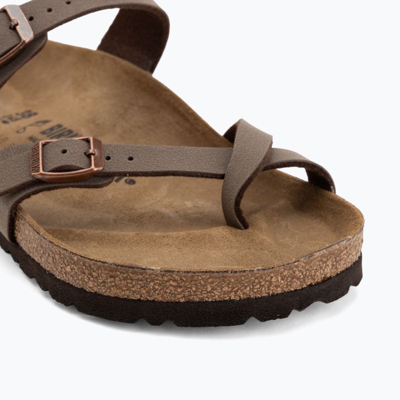 Badelatschen BIRKENSTOCK Mayari Birkibuc mocca 7